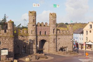Macroom、ウェストコーク、アイルランド。城